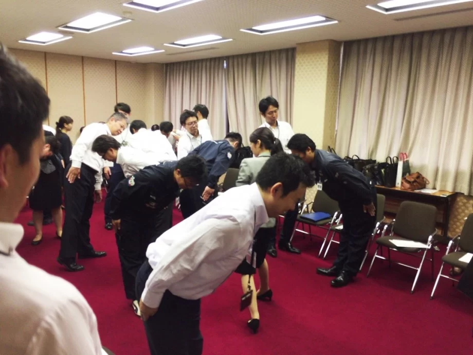 日本エイジェント様研修風景