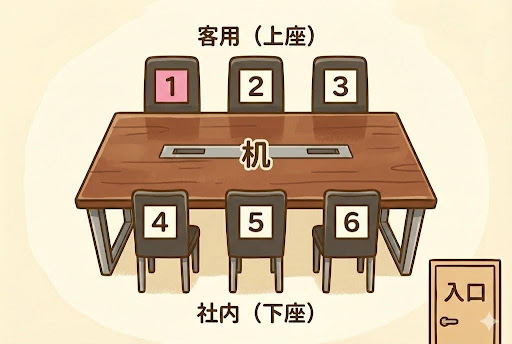席次の順番