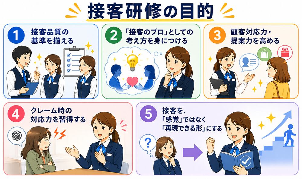 接客研修の目的